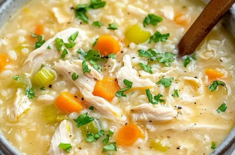 Creamy Chicken and Rice Soup
