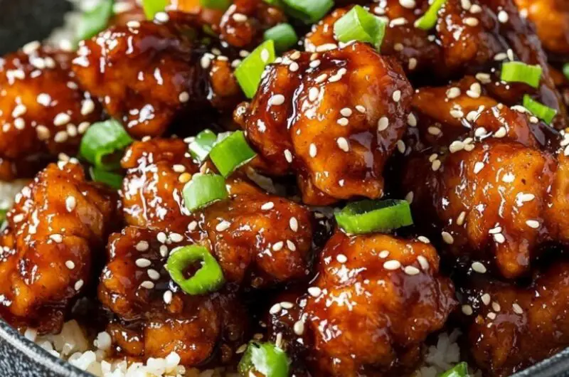 Air Fryer Sesame Chicken