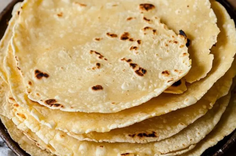 Homemade Corn Tortillas (with Masa Harina)