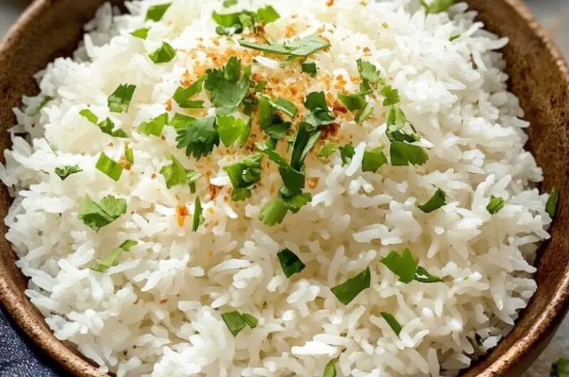 Rice Cooker Coconut Rice