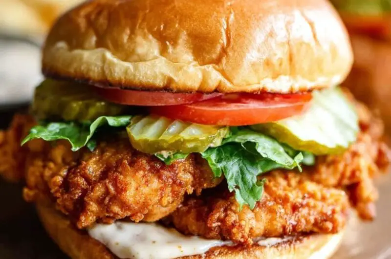 Chick-fil-A Crispy Chicken Sandwich (Copycat Recipe)