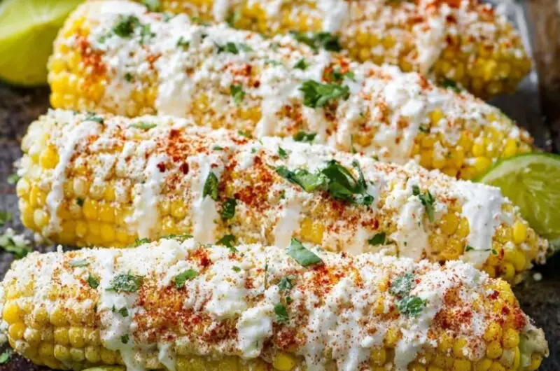 Elotes Recipe (Mexican Street Corn)