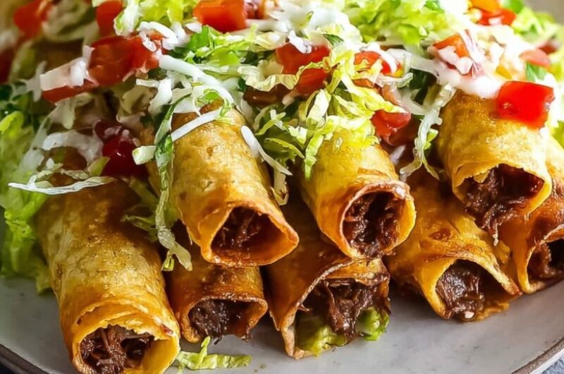 Homemade Taquitos
