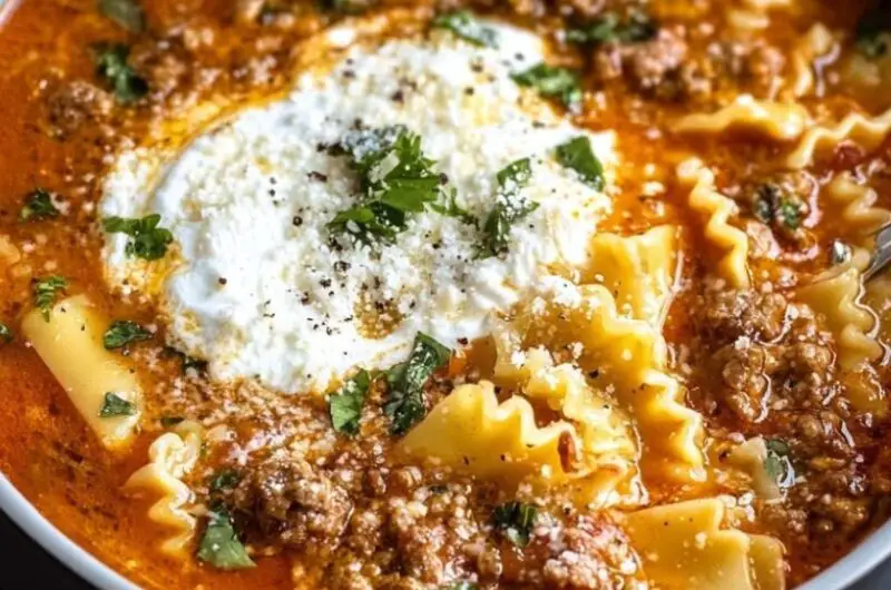 Lasagna Soup