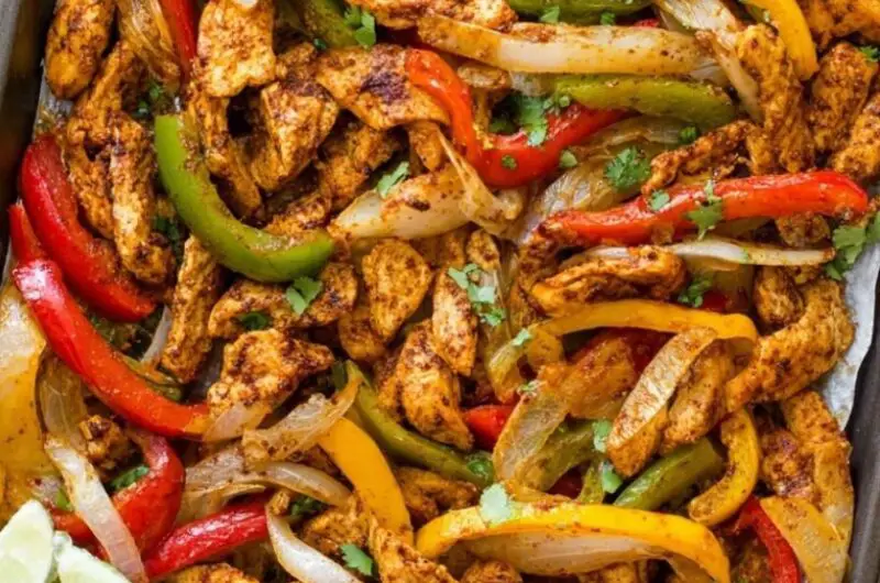 Sheet Pan Chicken Fajitas