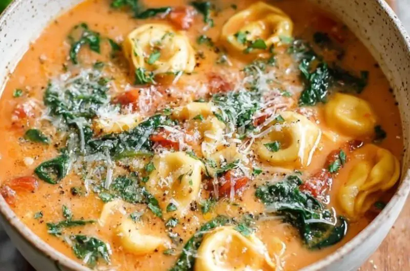 Creamy Tortellini Soup