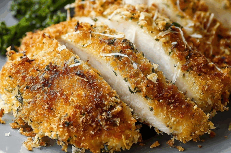 Baked Parmesan Crusted Chicken