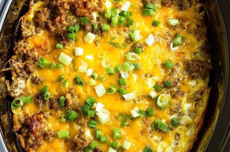 Crockpot Breakfast Casserole