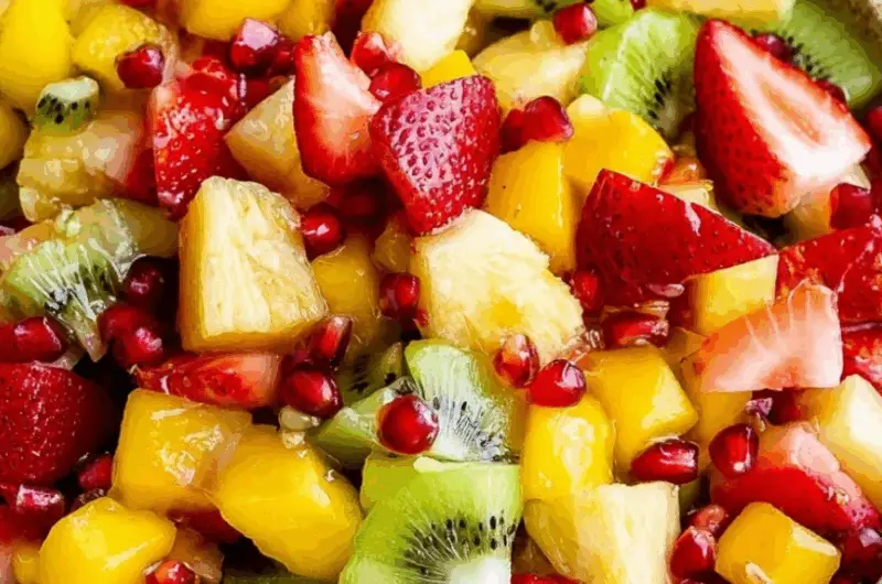 Fresh Fruit Salad Recipe for a Crowd