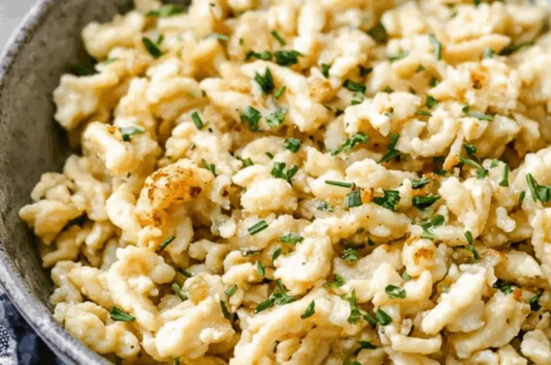 Spaetzle (German Egg Noodles)