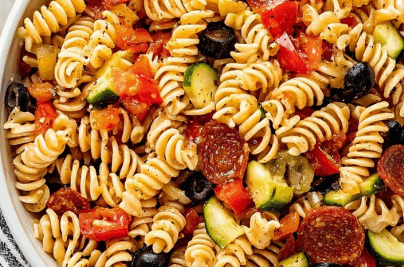 The BEST Pasta Salad