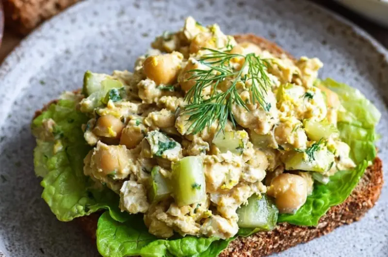 Chickpea “Chicken” Salad
