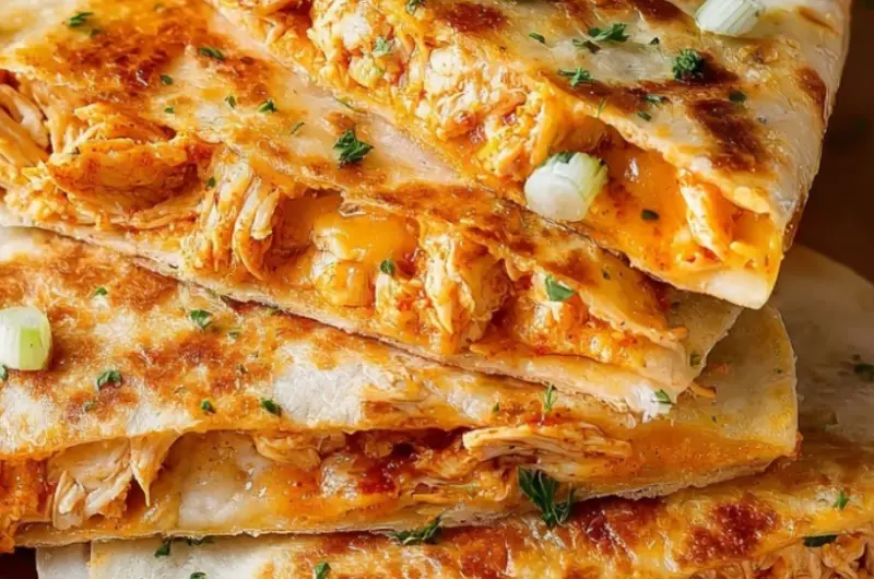 Buffalo Chicken Quesadillas