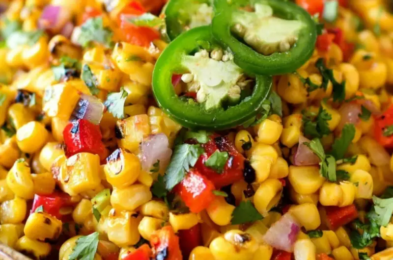 Southwest Grilled Corn Salad