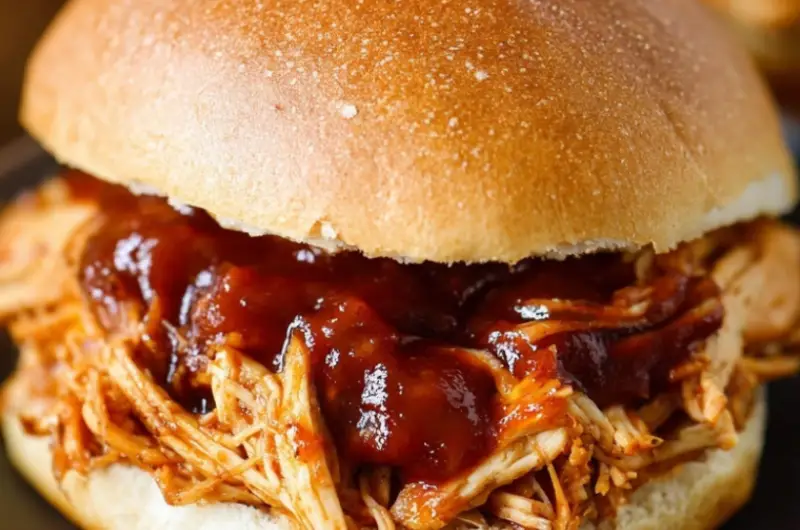 Crock Pot BBQ Chicken with Homemade BBQ Sauce
