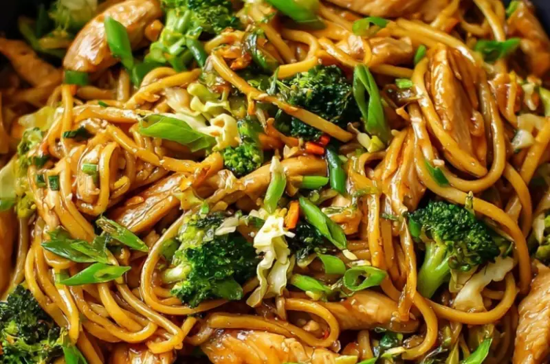 Gluten-Free Chicken Lo Mein