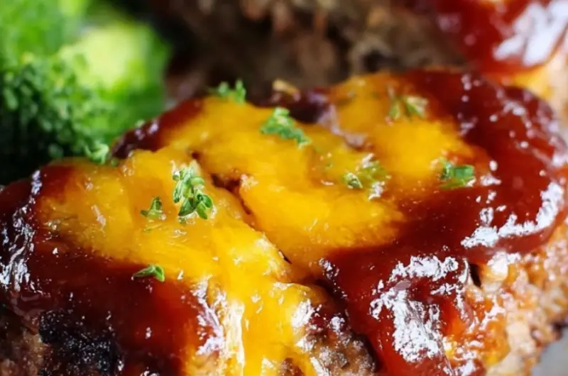 Mini BBQ Cheddar Meatloaves