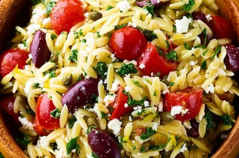 Mediterranean Orzo Salad