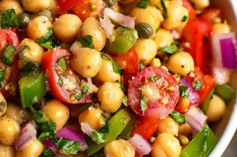 Italian Chickpea Salad
