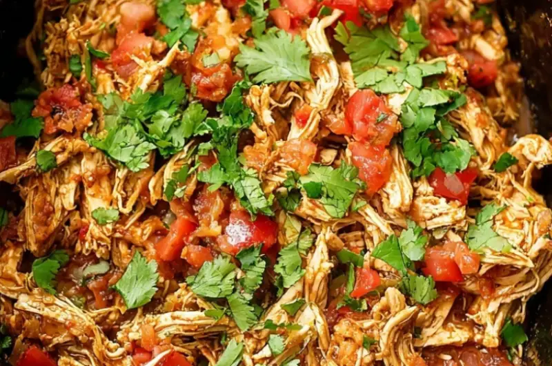 Crock Pot Salsa Chicken