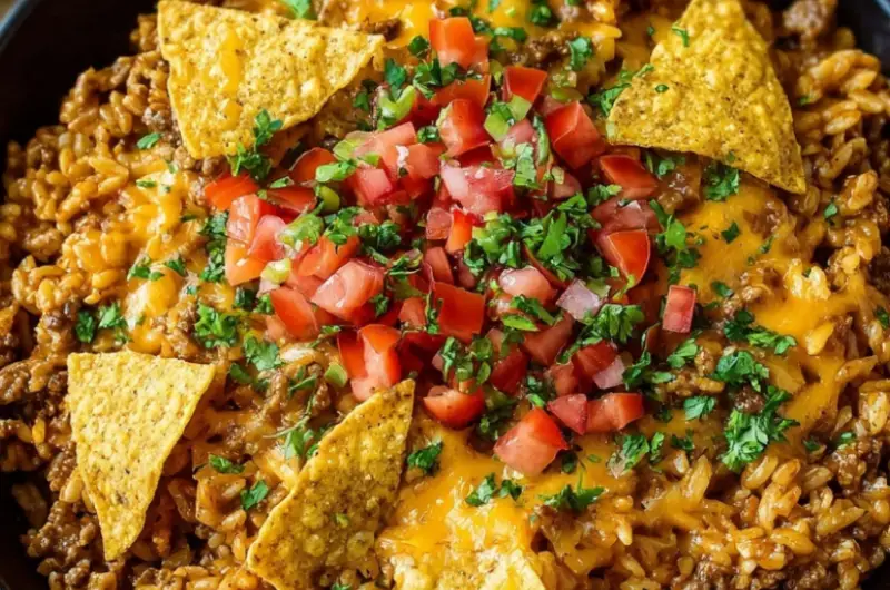 Homemade Crunchy Taco Hamburger Helper