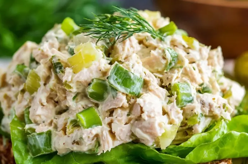 Dill Pickle Tuna Salad