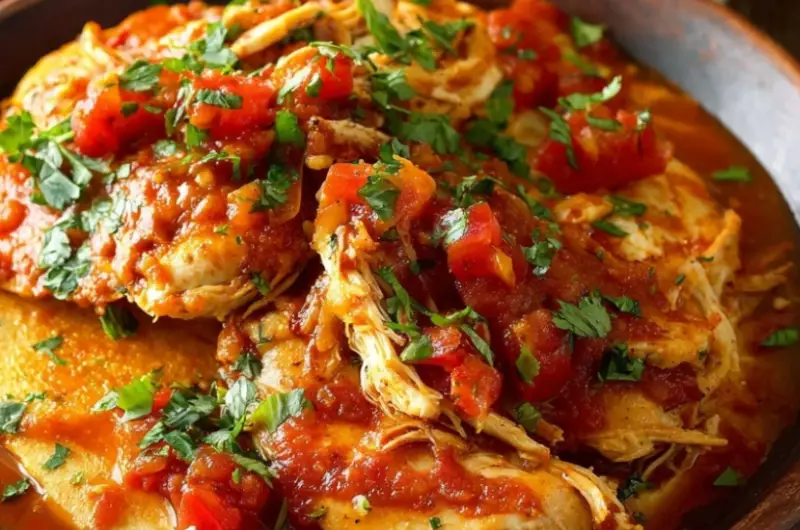 Crock Pot Ranchero Chicken