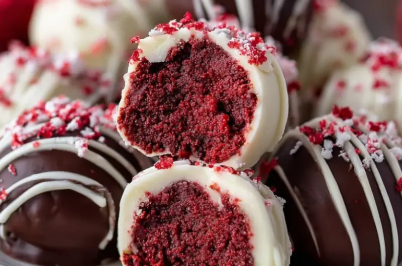 Red Velvet Cake Balls