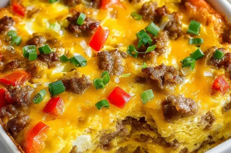 Breakfast Taco Casserole (Gluten-Free)
