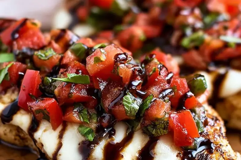 Mozzarella Bruschetta Chicken