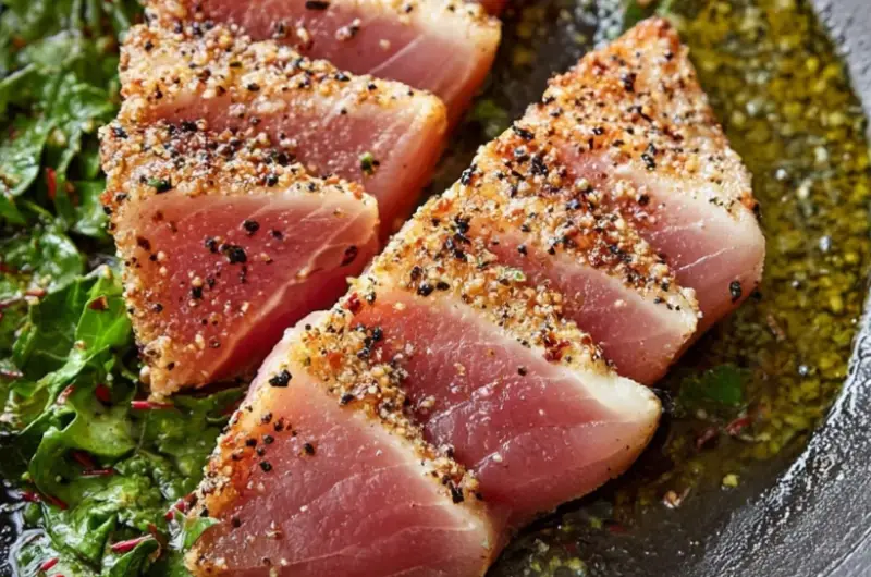 Seared Tuna Steaks