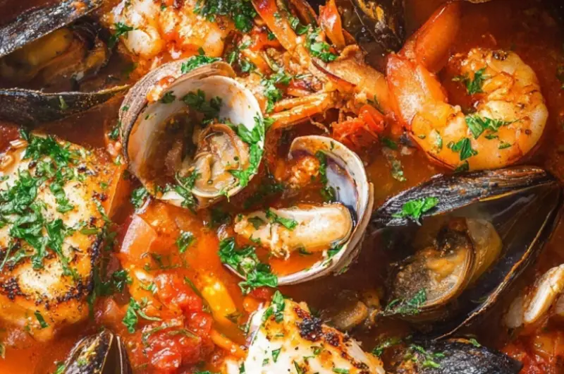 San Francisco Cioppino (Easy Authentic Seafood Stew)