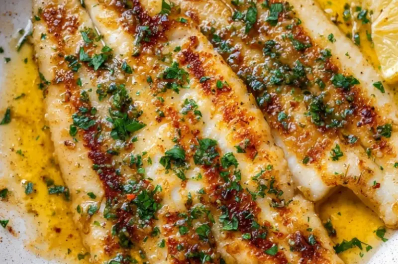 Pan-Seared Flounder with Brown Butter and Lemon