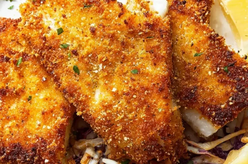 Panko-Crusted Fried Fish