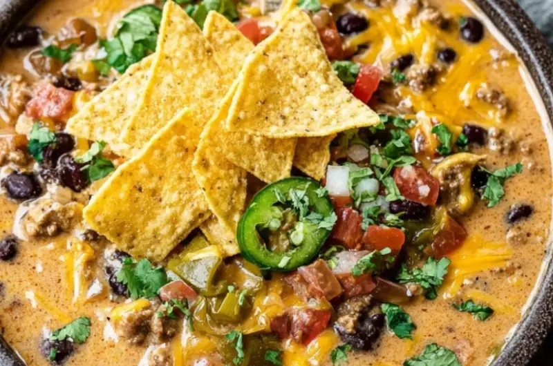 Cheesy Taco Soup