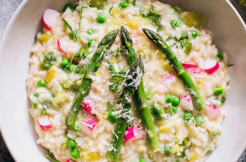 Spring Vegetable Risotto