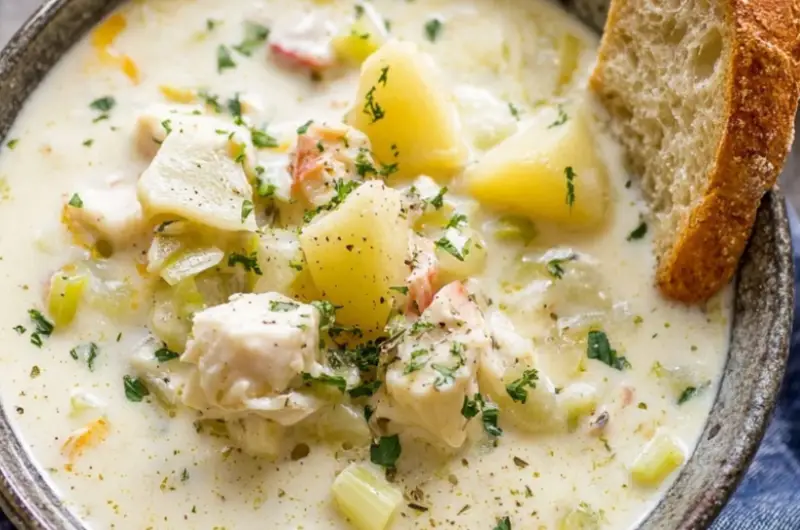 Easy New England Fish Chowder
