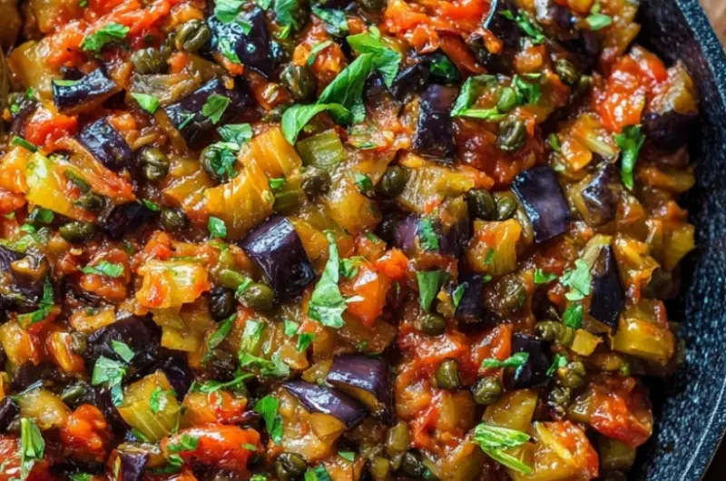 Sicilian Eggplant Caponata