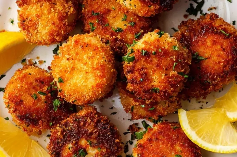 Panko Fried Scallops
