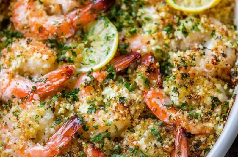 Ina’s Baked Shrimp Scampi