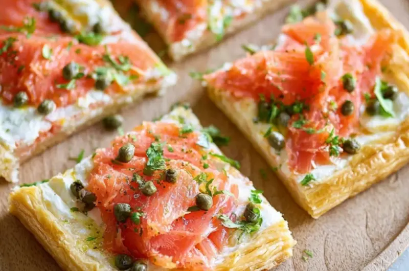 Easy Smoked Salmon Tart