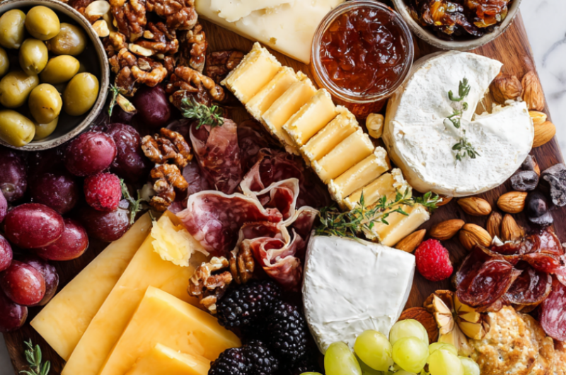 How to Make a Fruit & Cheese Platter